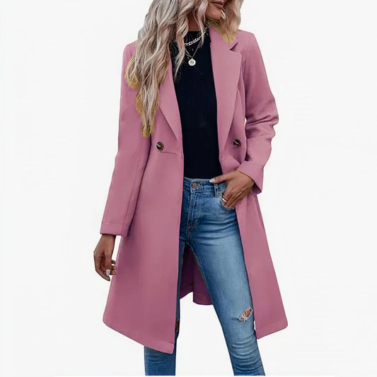 Casual oversized mantel voor dames - Wilna