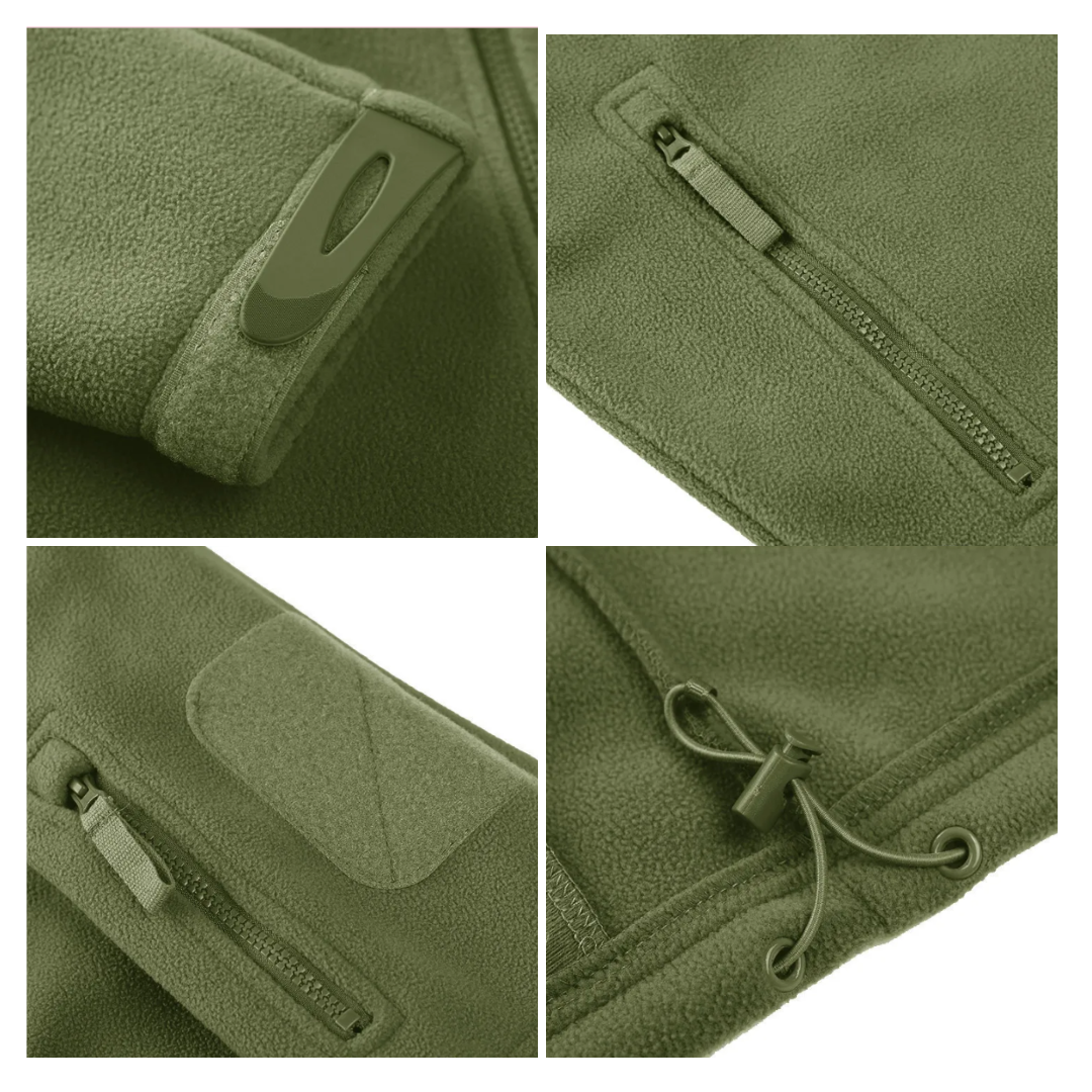 Trendy tactisch heren fleecejas - Rodd