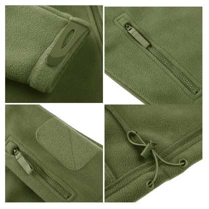 Trendy tactisch heren fleecejas - Rodd