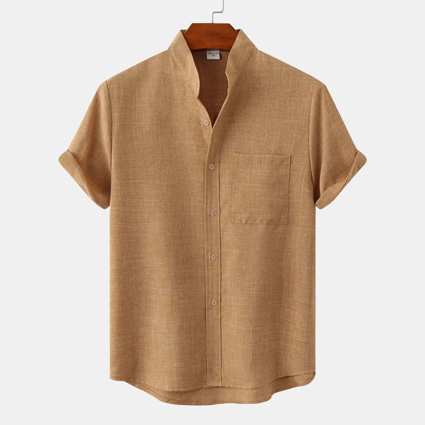 Ademend zomershirt voor heren - licht, comfortabel en ideaal voor warme dagen.