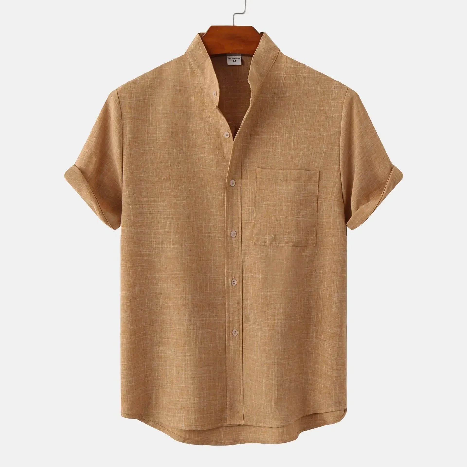 Ademend zomershirt voor heren - licht, comfortabel en ideaal voor warme dagen.