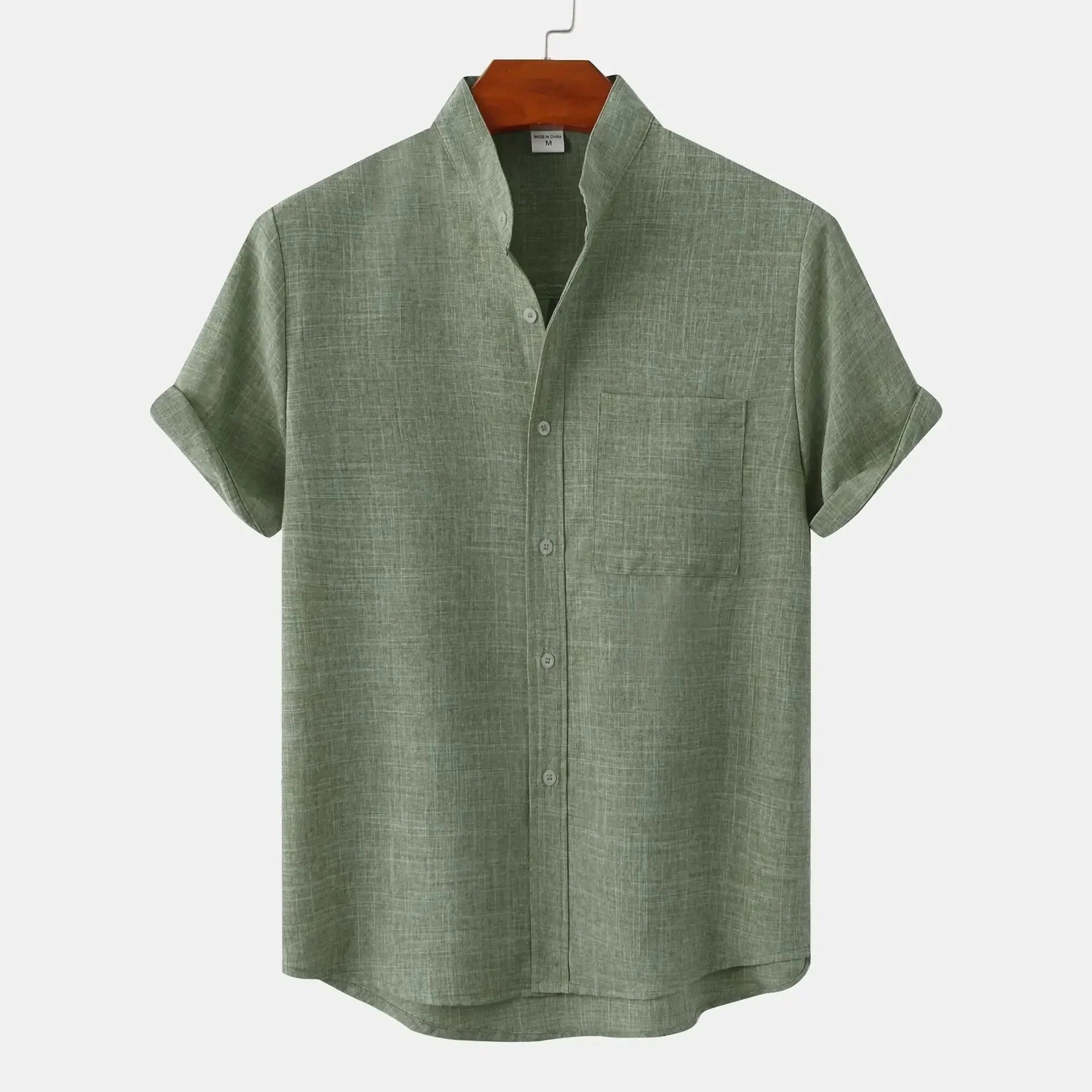 Ademend zomershirt voor heren - licht, comfortabel en ideaal voor warme dagen.
