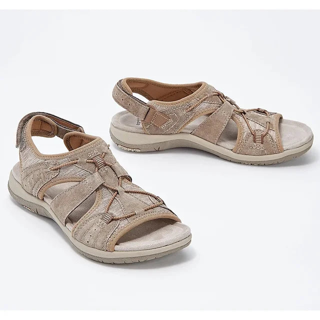 Ademende enkelsandalen voor dames - lichtgewicht, stijlvol en perfect voor de zomer.