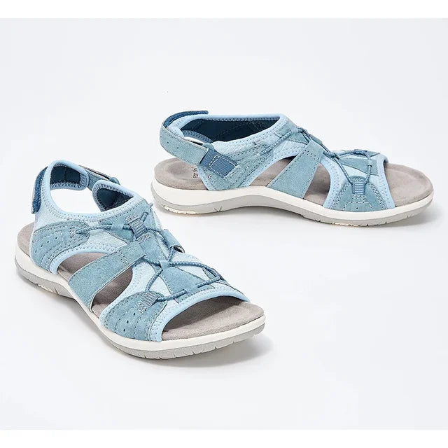Ademende enkelsandalen voor dames - lichtgewicht, stijlvol en perfect voor de zomer.