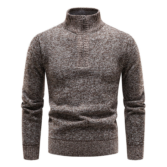 Casual wintertrui voor mannen gemaakt van gebreide stof van hoge kwaliteit, perfect voor herfst- en winterdagen.