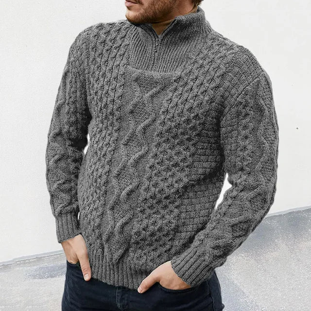 Casual coltrui voor mannen, ideaal voor gezellige en stijlvolle outfits op koude dagen.