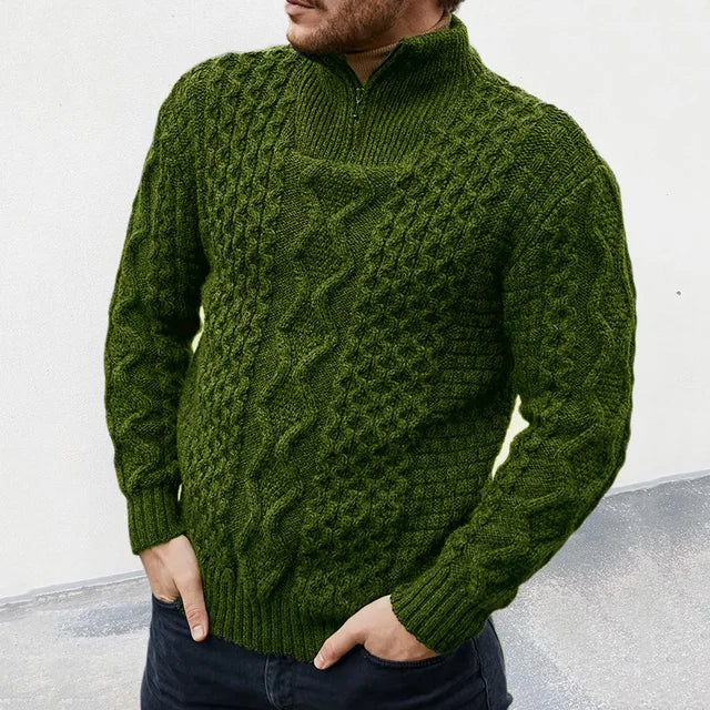 Casual coltrui voor mannen, ideaal voor gezellige en stijlvolle outfits op koude dagen.