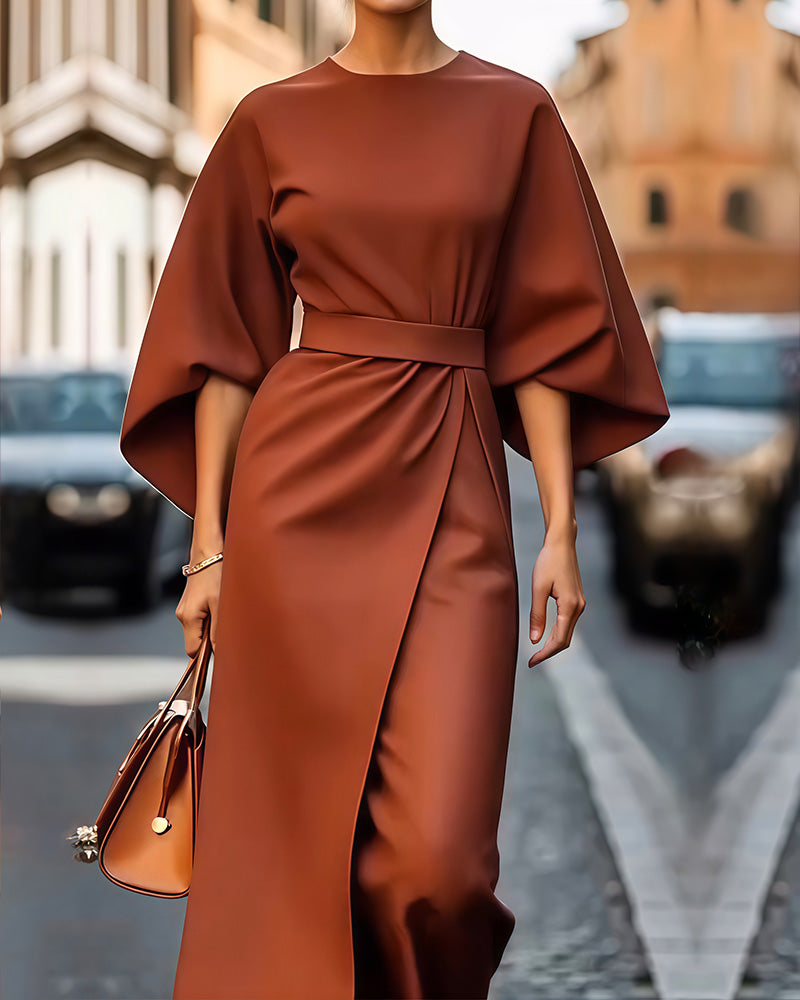 Chique lange jurk voor vrouwen, ideaal voor de lente en zomer.