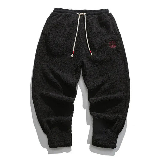 Comfortabele fleecejoggingbroek voor heren – zacht, comfortabel en perfect voor ontspannen dagen.