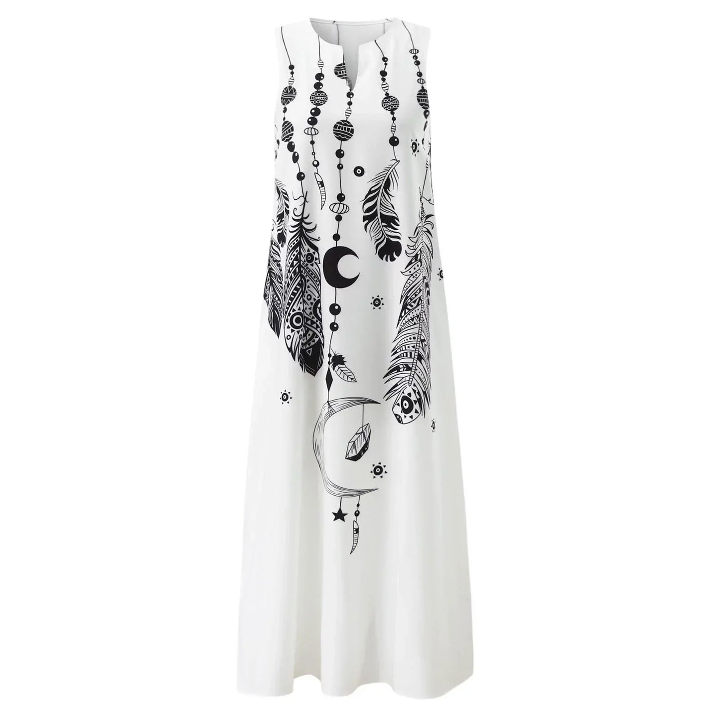 Bloemige zomer maxi jurk - Cerea