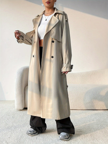 Comfortabele winter trenchcoat voor dames - Marjan