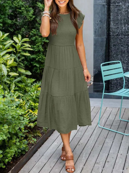 Comfortabele zomerse maxi jurk - Vanja