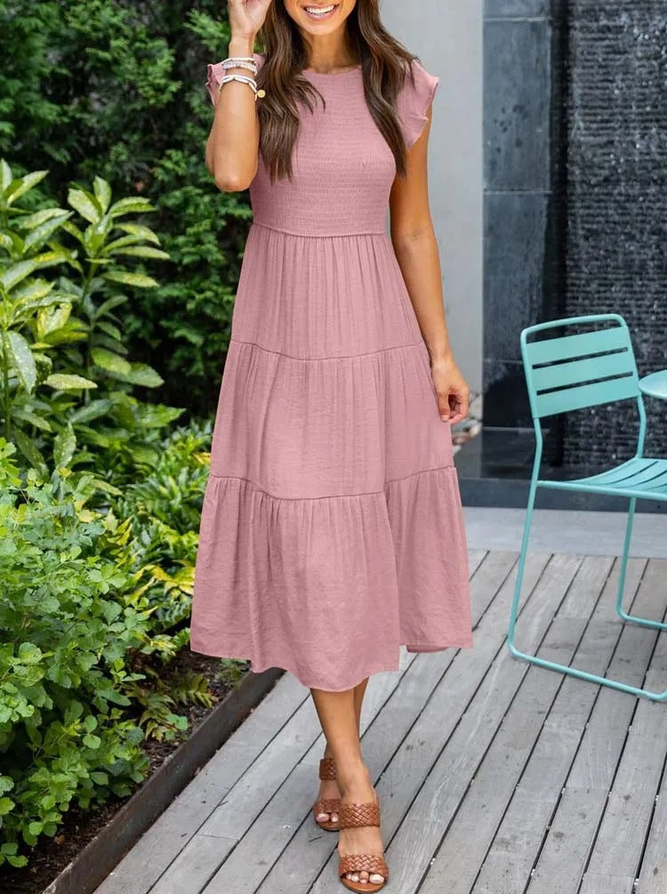 Comfortabele zomerse maxi jurk - Vanja