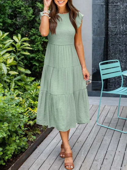 Comfortabele zomerse maxi jurk - Vanja