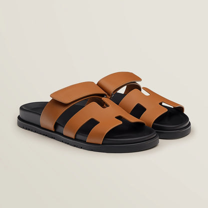 Modieuze leren sandalen - Rivi