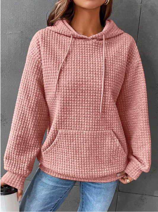 Elegante, casual hoodie voor dames, ideaal voor frisse dagen en ontspannen outfits.