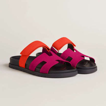 Modieuze leren sandalen - Rivi