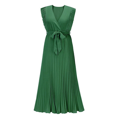Groene bohemien feestjurk - Bena