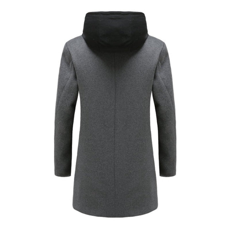 Elegante lange warme herenjas - Brody