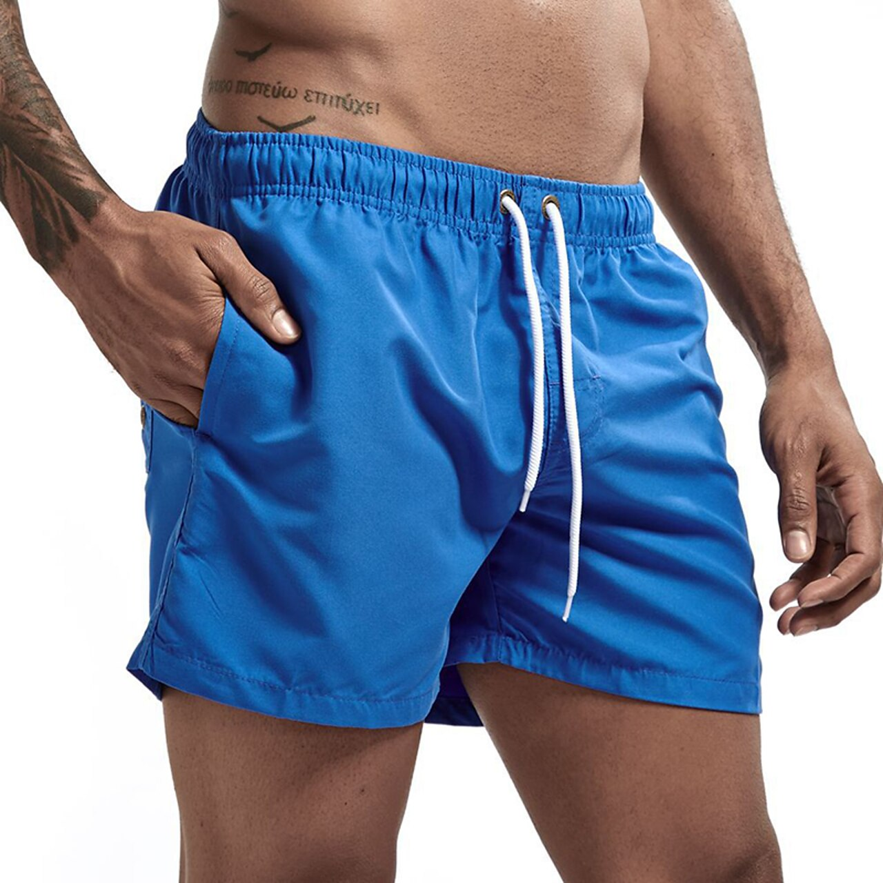 Ademende zwemshorts voor heren voor de zomer - lichtgewicht, sneldrogend en comfortabel
