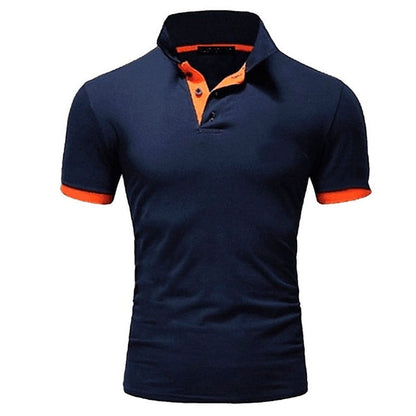 Casual zomer golf poloshirt voor heren - lichtgewicht, ademend en stijlvol voor warme dagen