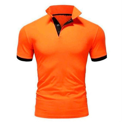 Casual zomer golf poloshirt voor heren - lichtgewicht, ademend en stijlvol voor warme dagen