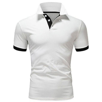Casual zomer golf poloshirt voor heren - lichtgewicht, ademend en stijlvol voor warme dagen