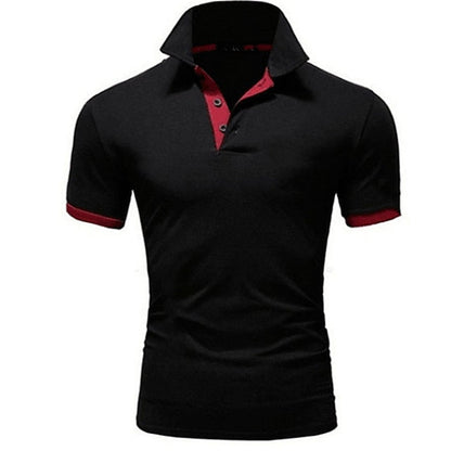 Casual zomer golf poloshirt voor heren - lichtgewicht, ademend en stijlvol voor warme dagen