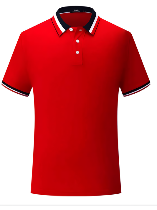 Casual zomerpoloshirt voor heren - lichtgewicht, stijlvol en perfect voor warme dagen.