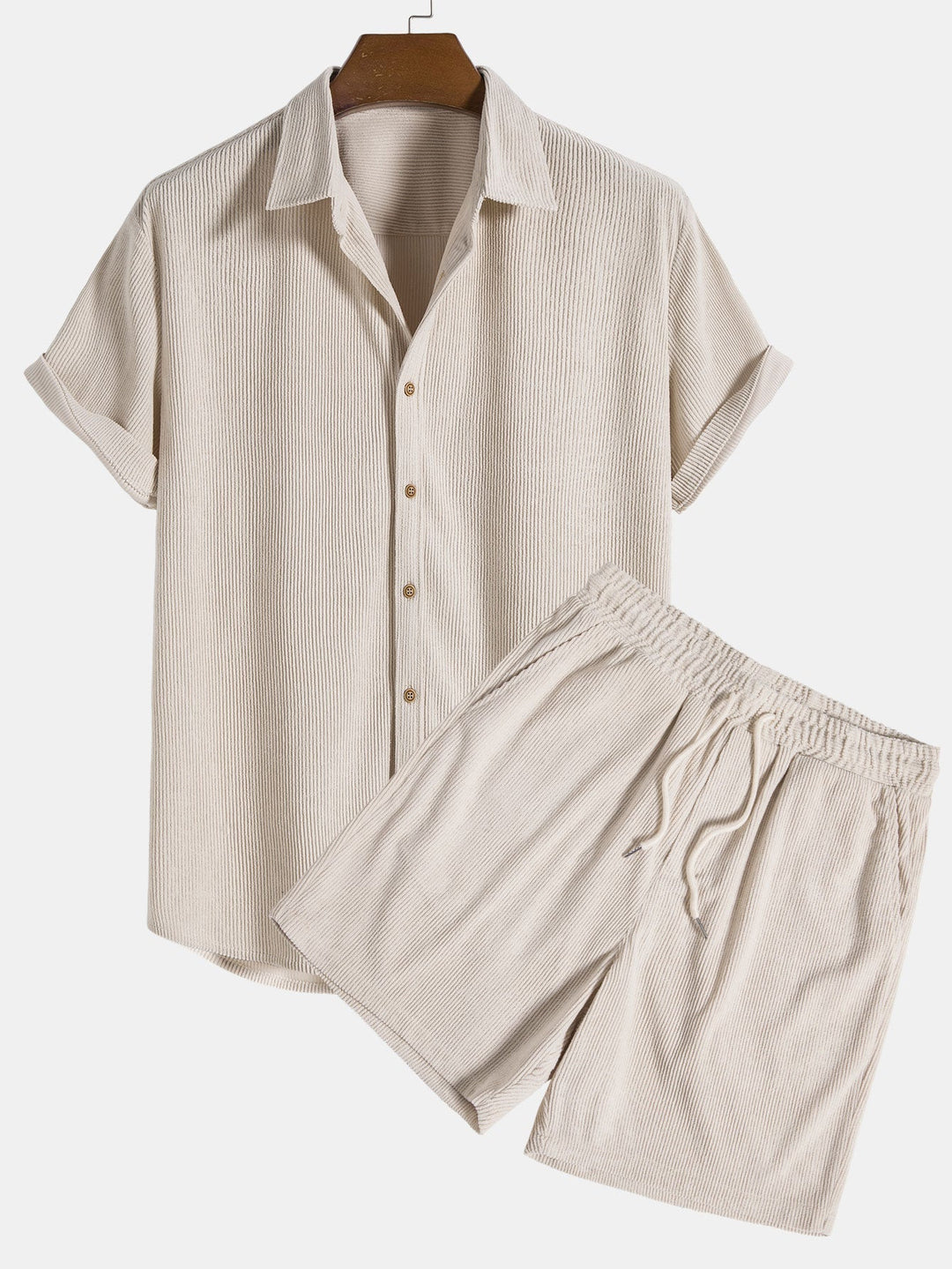 Trendy short & shirt zomerset voor heren – licht, comfortabel en perfect voor warme dagen.