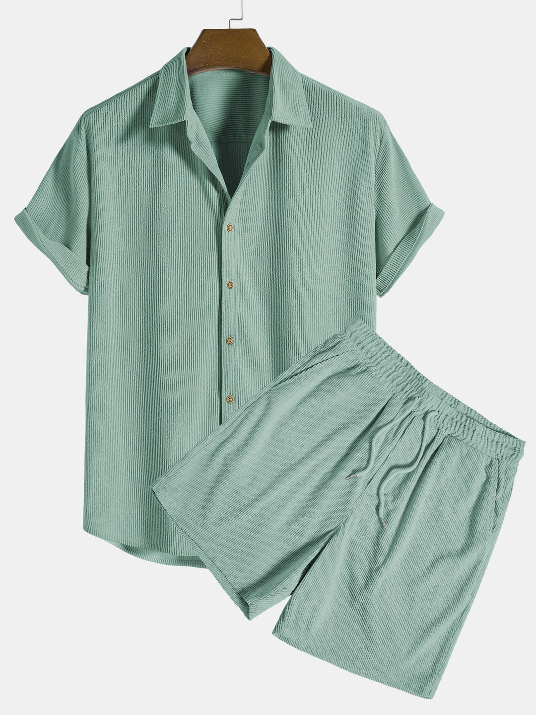 Trendy short & shirt zomerset voor heren – licht, comfortabel en perfect voor warme dagen.