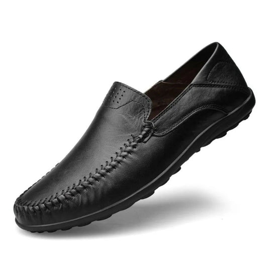 Elegante herenschoenen in Italiaanse stijl, ideaal voor comfort en stijl in de herfst en winter.
