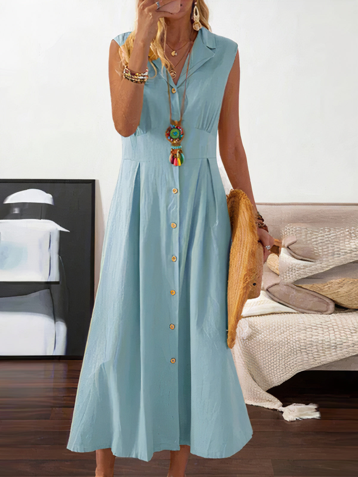 Elegante zomerjurk - Carola