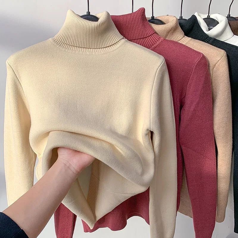 Casual warme trui voor dames, zacht en comfortabel, ideaal voor herfst- en winterdagen.