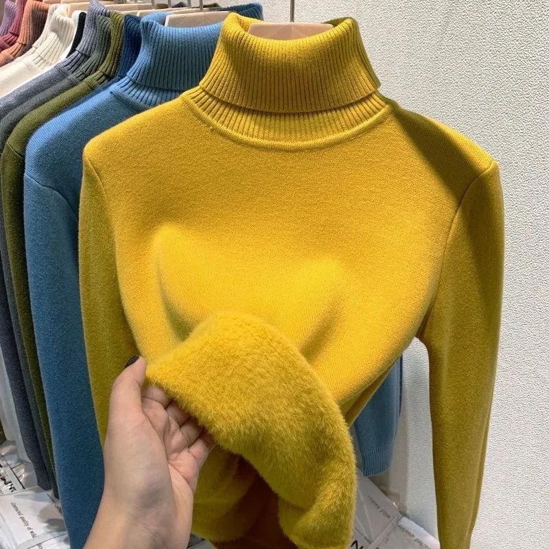 Casual warme trui voor dames, zacht en comfortabel, ideaal voor herfst- en winterdagen.