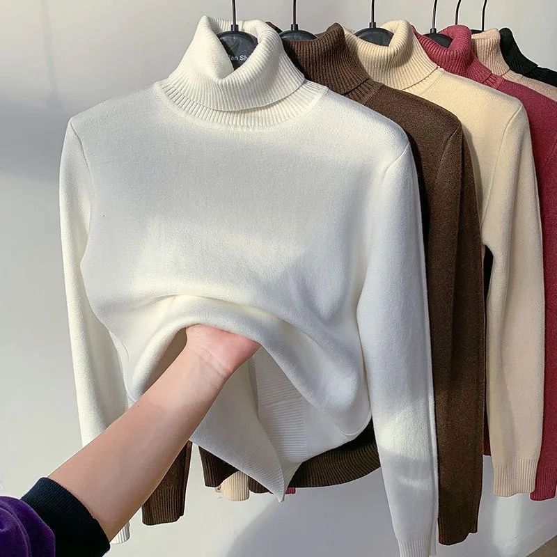 Casual warme trui voor dames, zacht en comfortabel, ideaal voor herfst- en winterdagen.