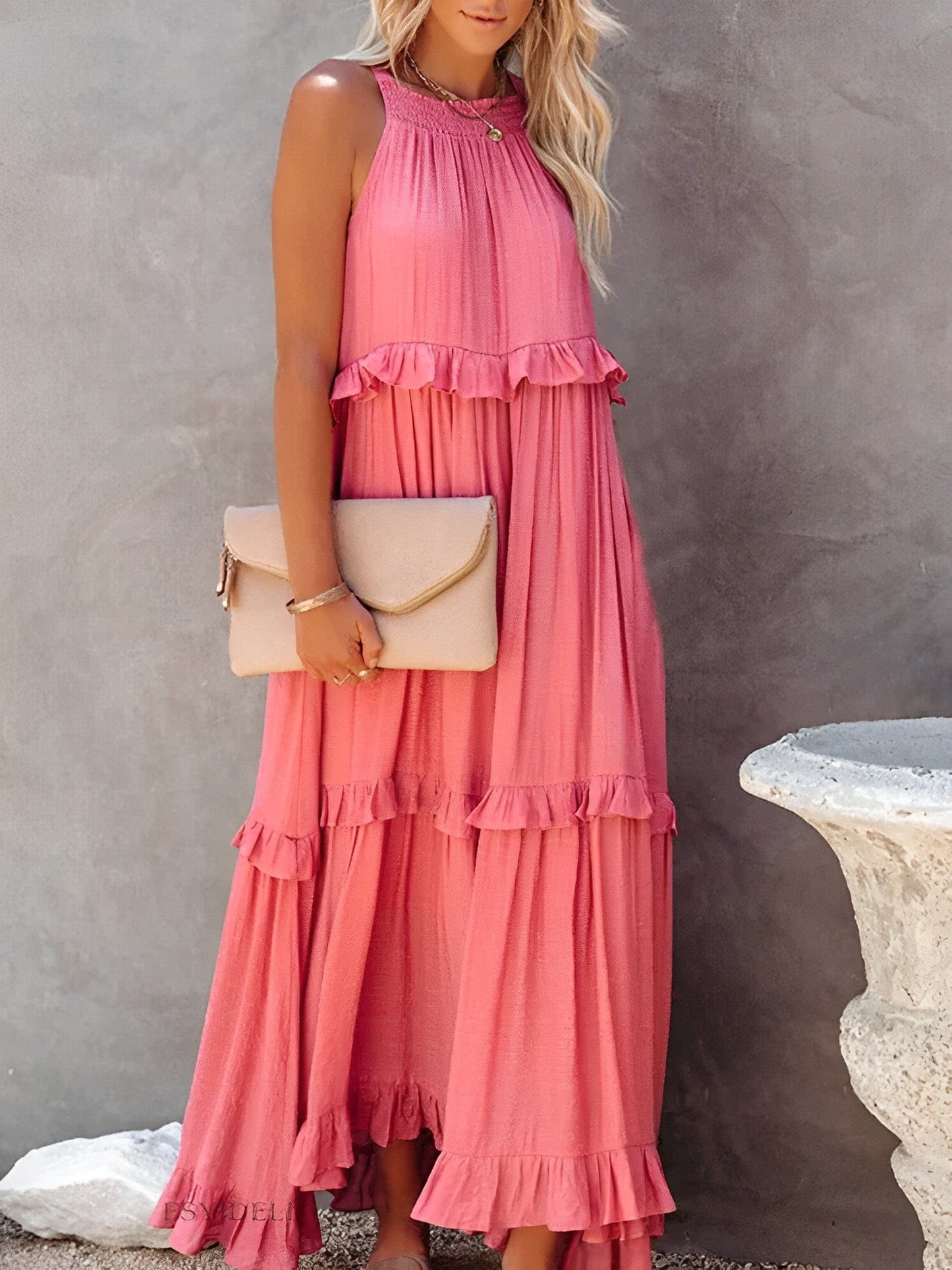 Elegante boho zomerjurk - Izara