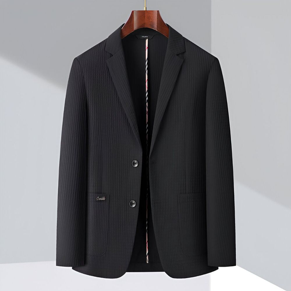 Luxe formele blazer voor heren - Elegante herenblazer voor formele gelegenheden, ideaal voor koele herfst- of winterdagen.