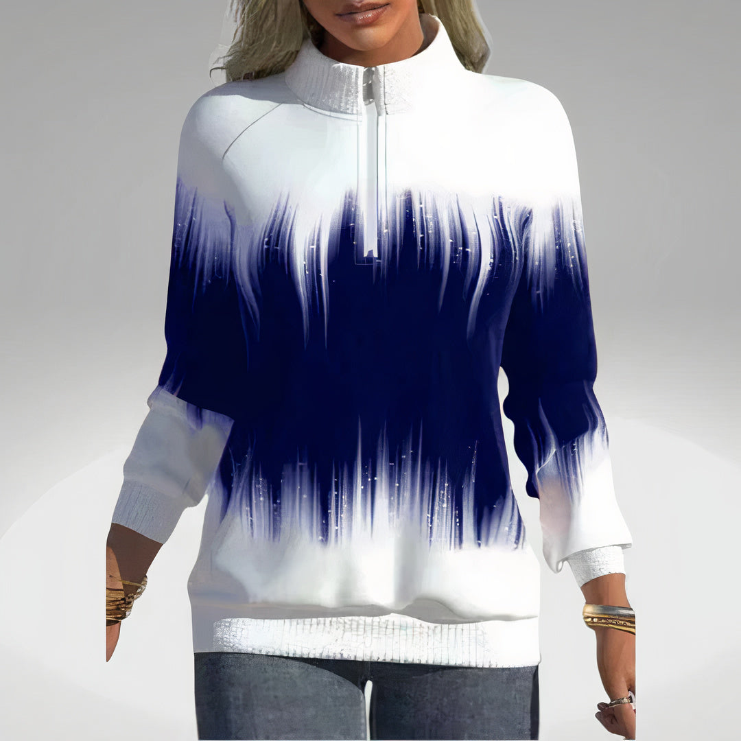 Modieus damessweatshirt voor herfst en winter, knus en stijlvol voor koude dagen