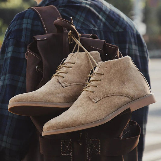 Modieuze casual laarzen voor mannen, perfect voor herfst- en winterdagen