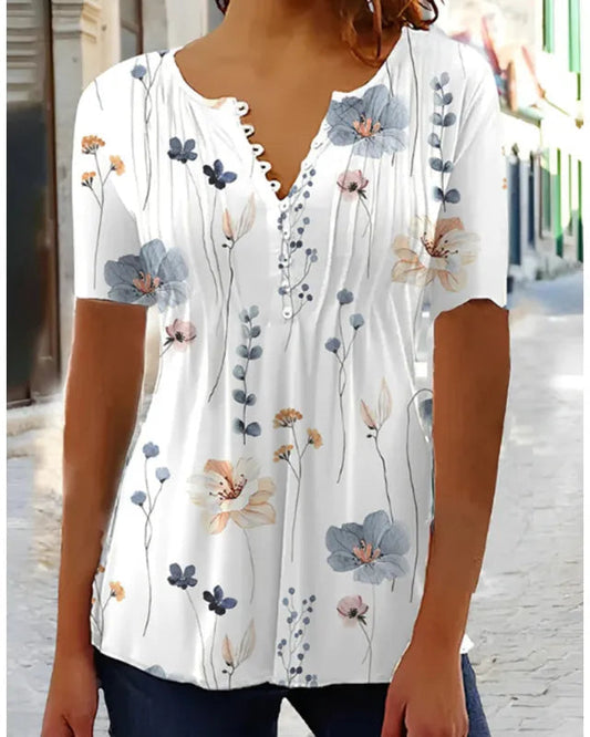 Ontspannen zomershirt – licht, ademend en perfect voor warme dagen