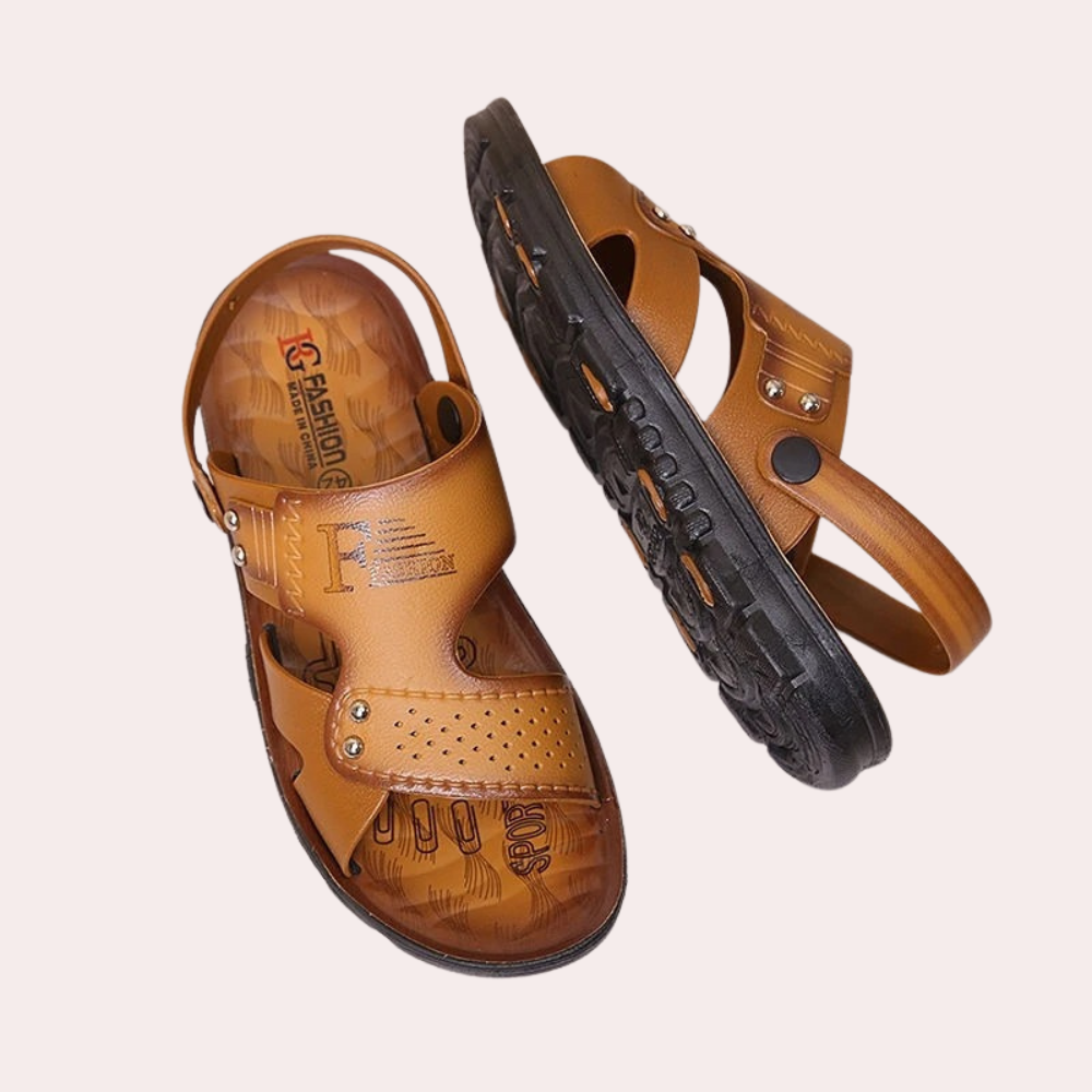 Stijlvolle strandsandalen voor heren - lichtgewicht, ademend en met een antislipzool voor de zomer