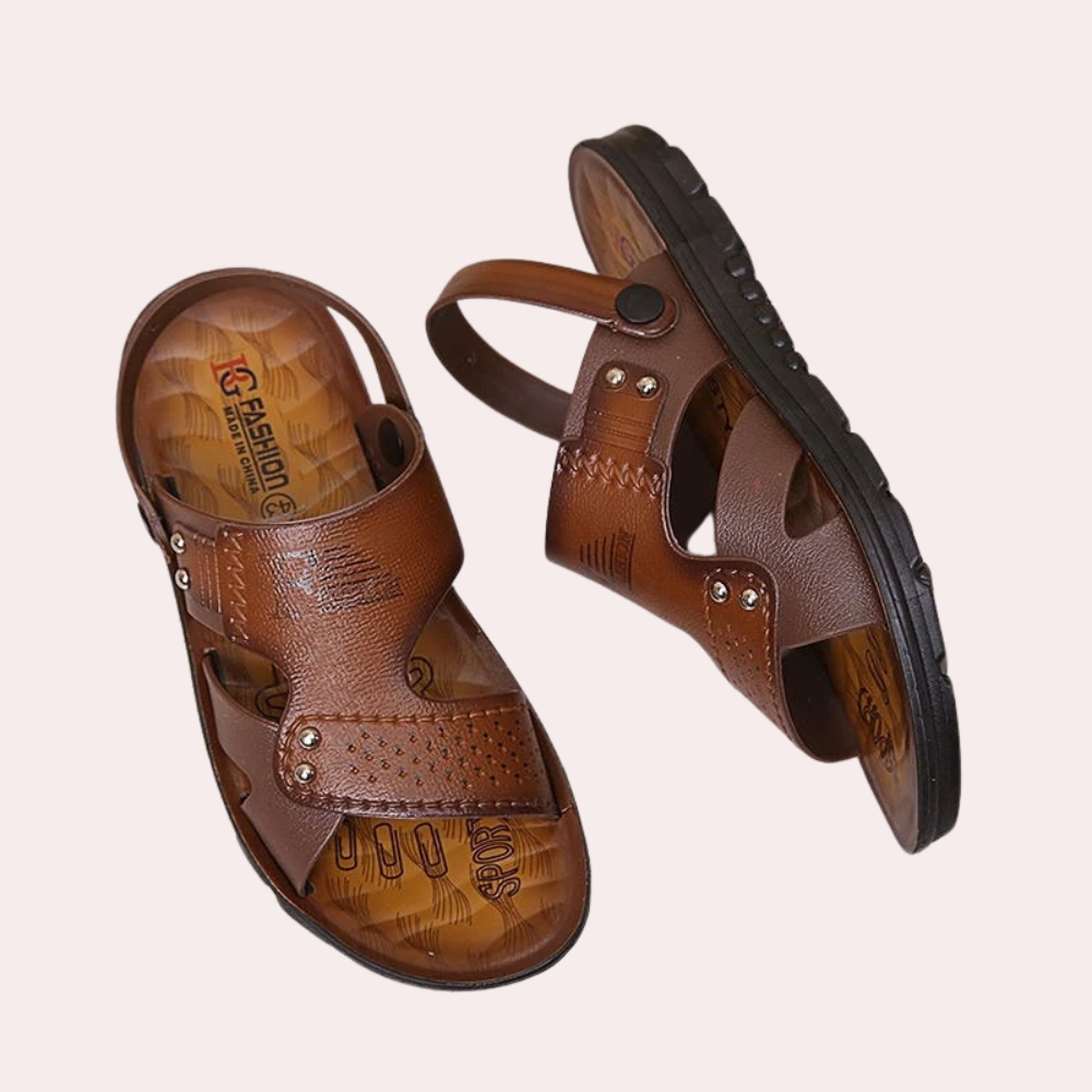 Stijlvolle strandsandalen voor heren - lichtgewicht, ademend en met een antislipzool voor de zomer