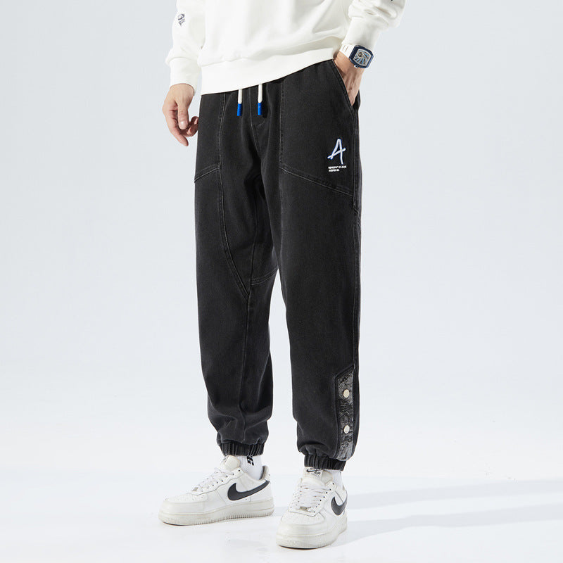 Stijlvolle denim zomerbroek voor heren – licht, ademend en perfect voor warme dagen