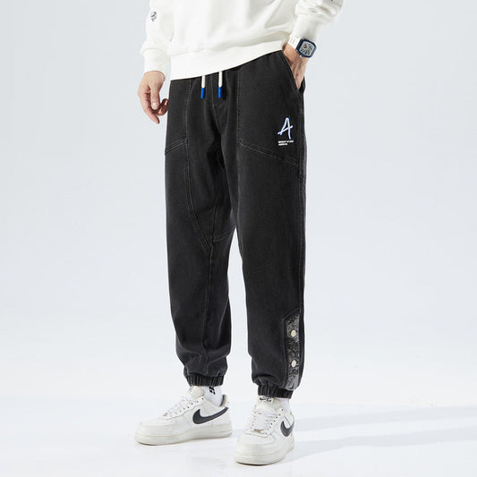 Stijlvolle denim zomerbroek voor heren – licht, ademend en perfect voor warme dagen