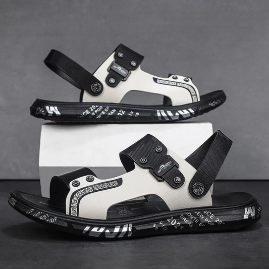 Stijlvolle zomersandalen voor heren met ergonomische zool en modern design.