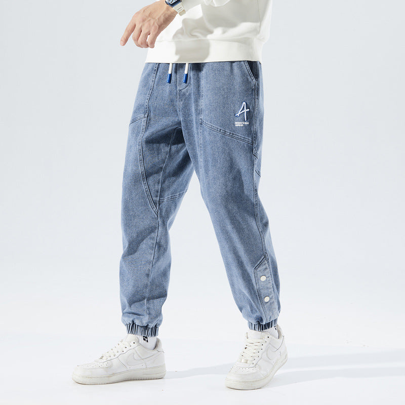 Stijlvolle denim zomerbroek voor heren – licht, ademend en perfect voor warme dagen