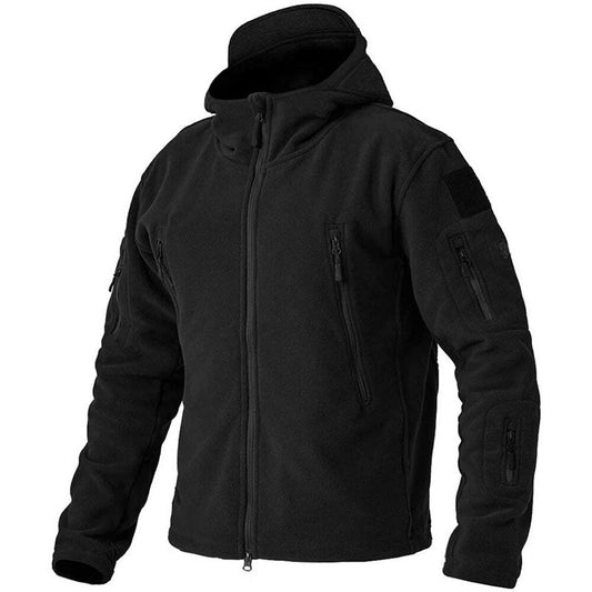 actisch winddicht fleecejack met fleece voering en ademend materiaal, ideaal voor buitenactiviteiten in koude omstandigheden