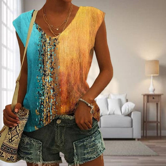 Trendy damestanktop voor de zomer - luchtig, comfortabel en veelzijdig.