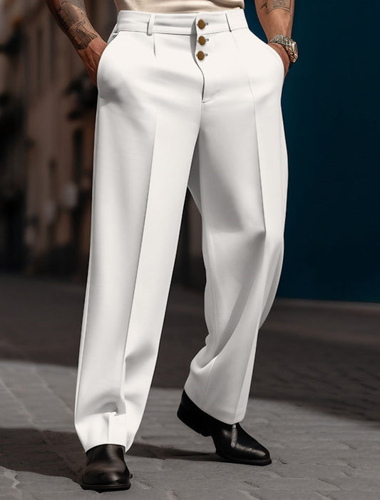 Veelzijdige rechte pantalon voor de zomer - licht, elegant en ideaal voor warme dagen